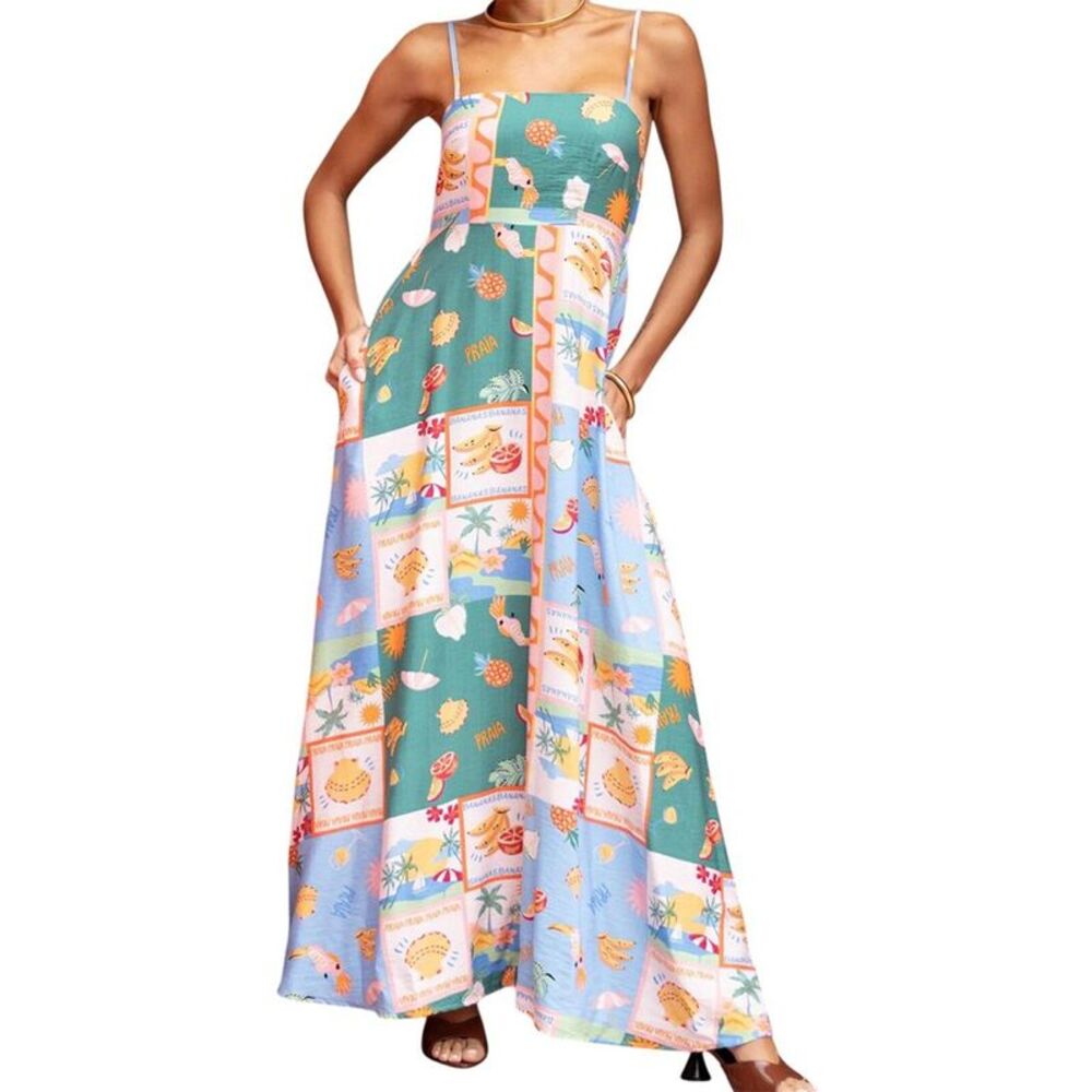 Silvia Rufino Womens  Maxi Dress